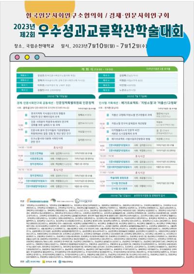 제2회 한인협-경제·인문사회연구회 우수성과교류확산학술대회 표지이미지