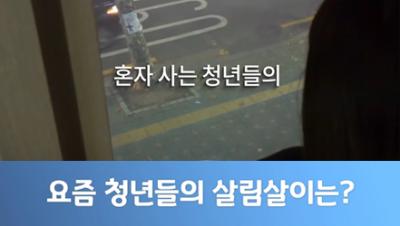 요즘 청년들의 살림살이는?