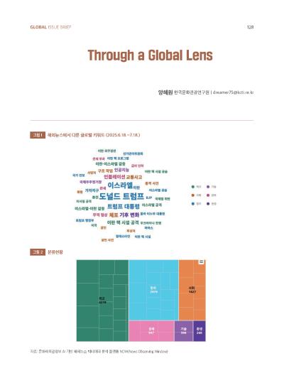 [GIB Article] Through a Global Lens./글로벌 이슈 +  세계인의 시선으로 바라본 한국 (Global Issue Brief Vol 27) 표지이미지