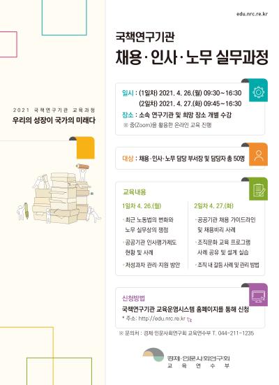 국책연구기관 채용·인사·노무 실무과정 대표 이미지