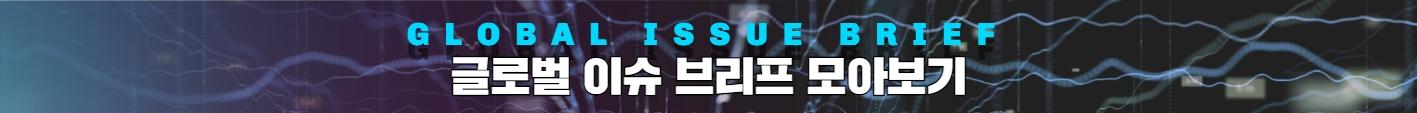 GLOBAL ISSUE BRIEF 글로벌 이슈 브리프 모아보기